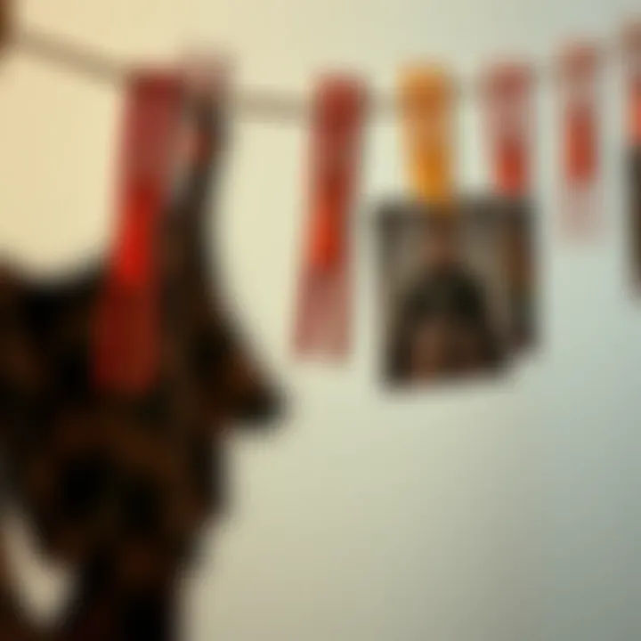 Magnificent Creative Uses of Clothespins for Picture Hanging