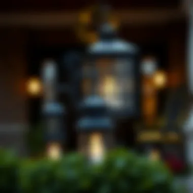 Magnificent Exploring Large Black Lanterns for a Front Porch
