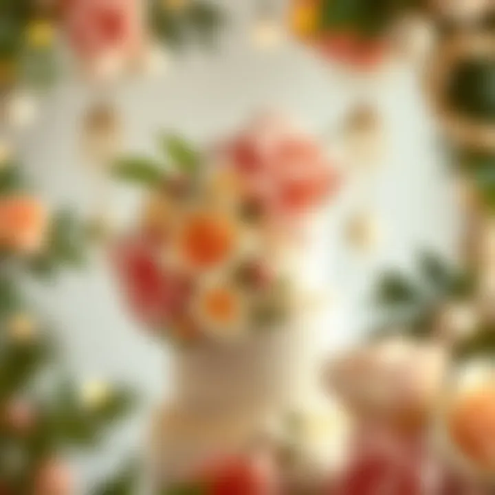 Magnificent Exploring the Role of Fake Flowers in Wedding Cake Decoration