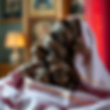 Overnight Curling Technique Overnight curling technique with fabric