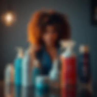 Healthy Curl Products Variety of products for healthy curls