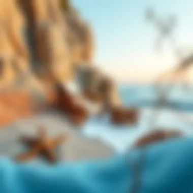 Ocean-Inspired Color Schemes Inspiring color palette featuring ocean blues and sandy tones