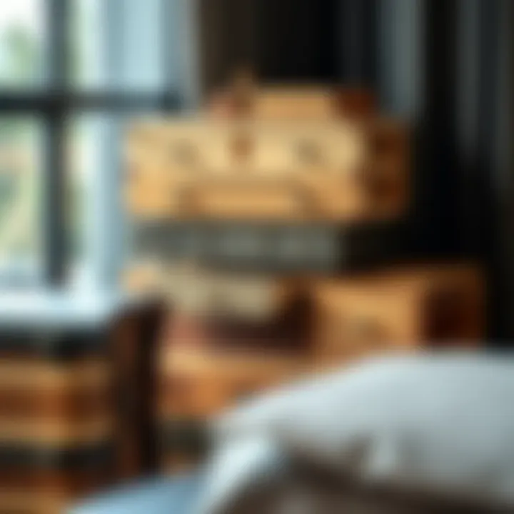 Variety of collapsible chest of drawers showcasing different styles