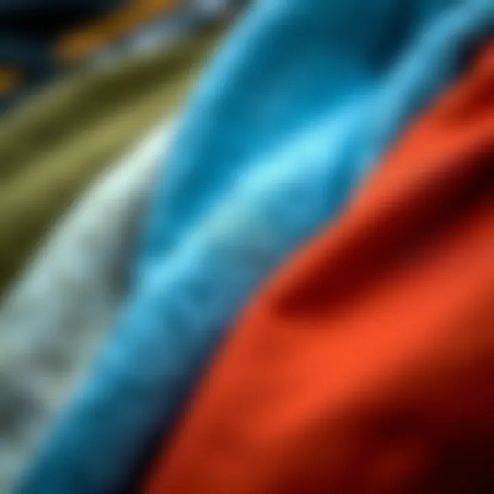 Eco-Conscious Fashion Choices A collection of sustainable fabric swatches showcasing eco-friendly fashion