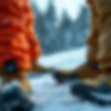 Materials Overview for Snow Overshoes Different materials used in snow overshoes