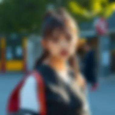 Modern adaptations of Japanese schoolgirl uniforms