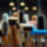 Diverse Range of Cleaning Brushes for Window Tracks A variety of cleaning brushes designed for window tracks displayed together.