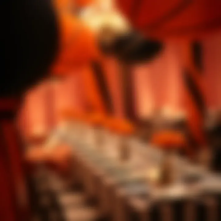 Notable Effective Usage of Orange and Black Party Decorations