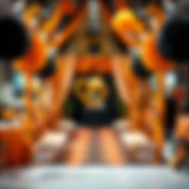 Effective Usage of Orange and Black Party Decorations Summary