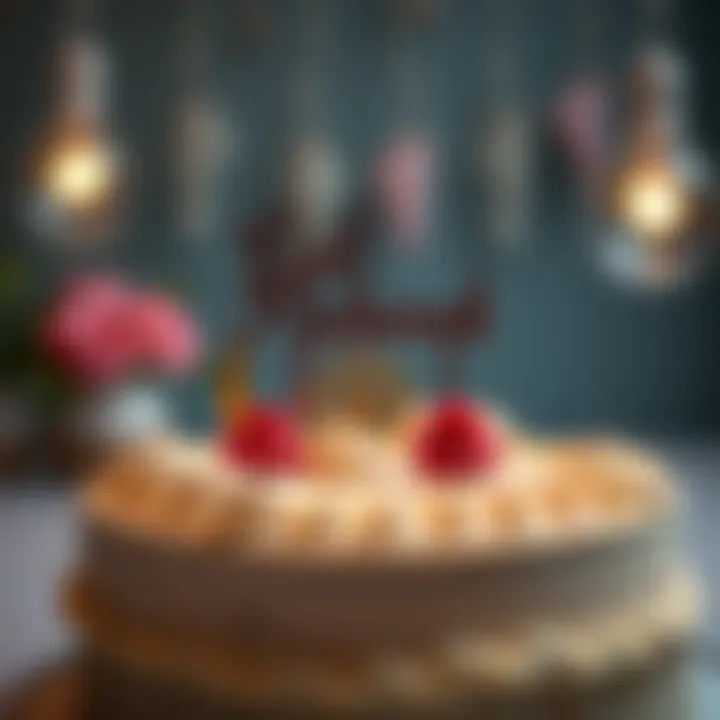 Personalized Eid Mubarak cake topper showcasing unique styles