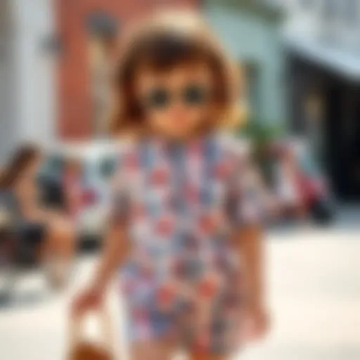 Stylish 3T summer outfit for toddlers