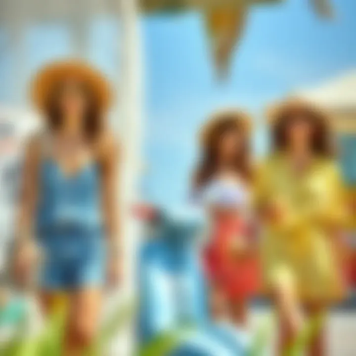 Versatile summer outfits for various occasions