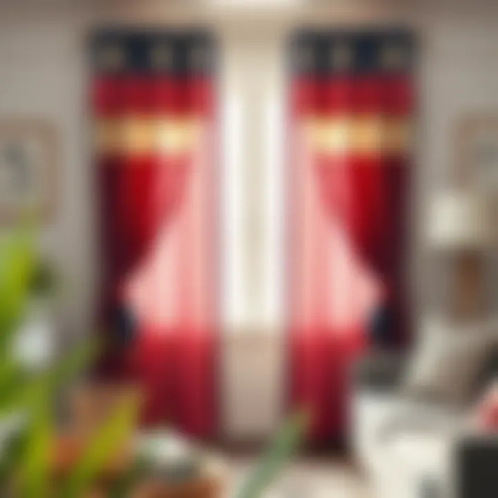 Inspiring DIY Americana Curtain Projects DIY Americana curtain project inspiration
