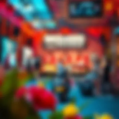 Branding Through Visual Artistry Vibrant and creative backdrop showcasing branding