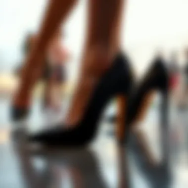 Cultural significance of closed toe chunky heel pumps in fashion