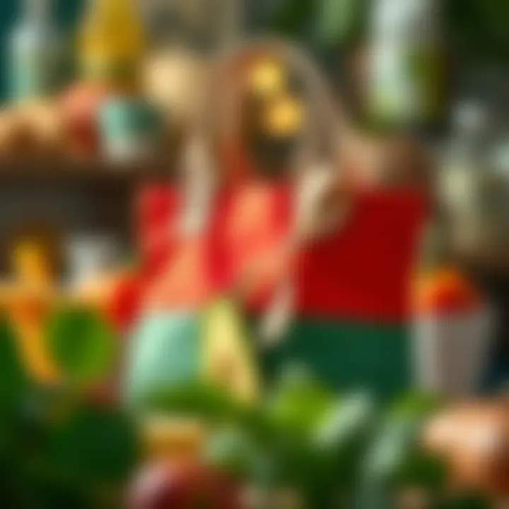 Eco-friendly lunch bag made from sustainable materials