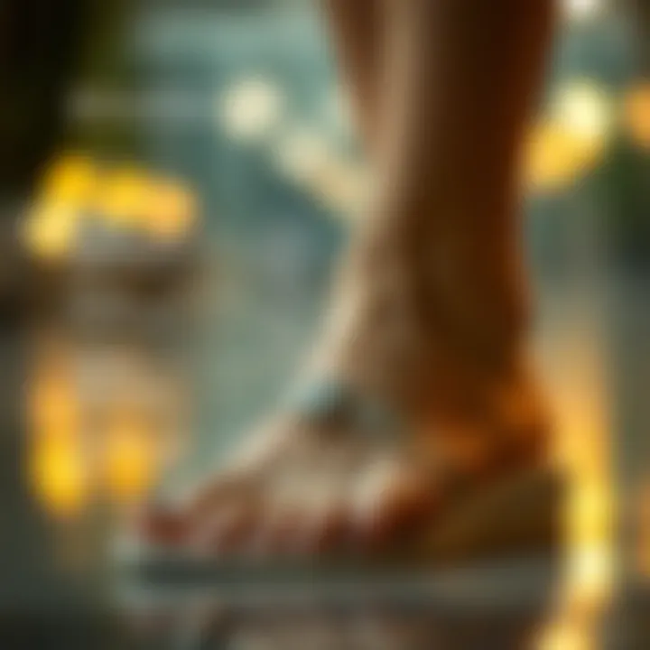 Ergonomic Benefits of Toe Guards Illustration demonstrating ergonomic benefits of flip flop toe guards