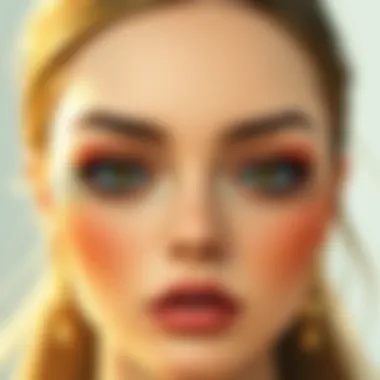 Fox Eye Eyelash Styles for Different Faces Diverse face shapes with fox eye eyelash variations