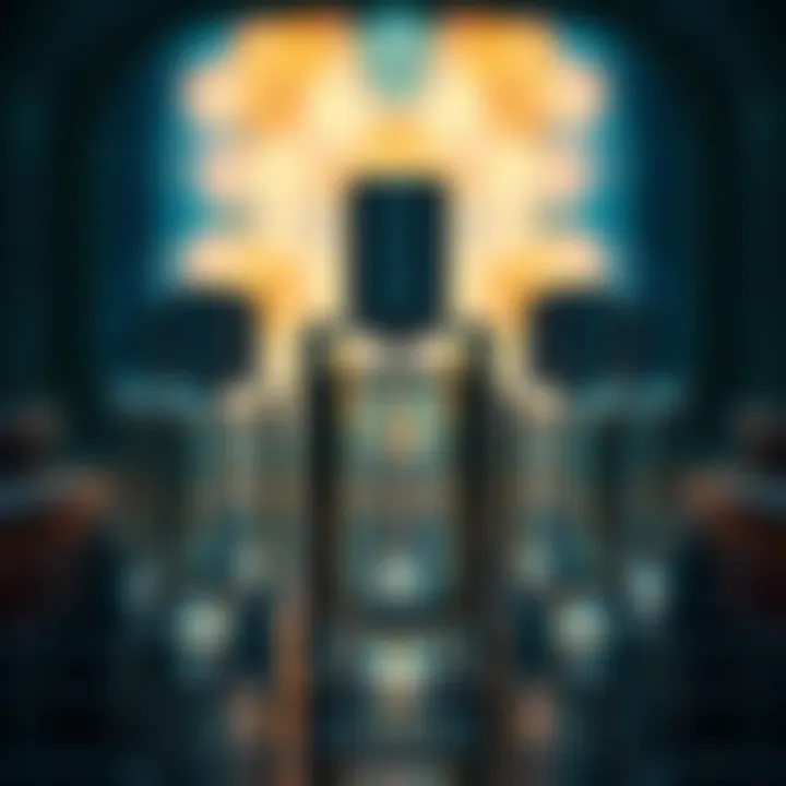 Eco-friendly glass bottles symbolizing sustainability