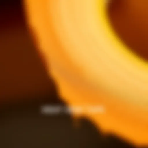 Close-up view of heat hem tape showcasing its texture and adhesive properties