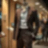 Stylish two-piece set displayed on a mannequin