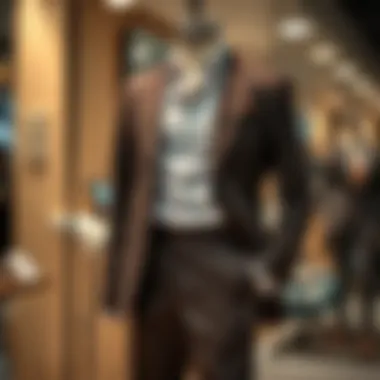 Stylish two-piece set displayed on a mannequin