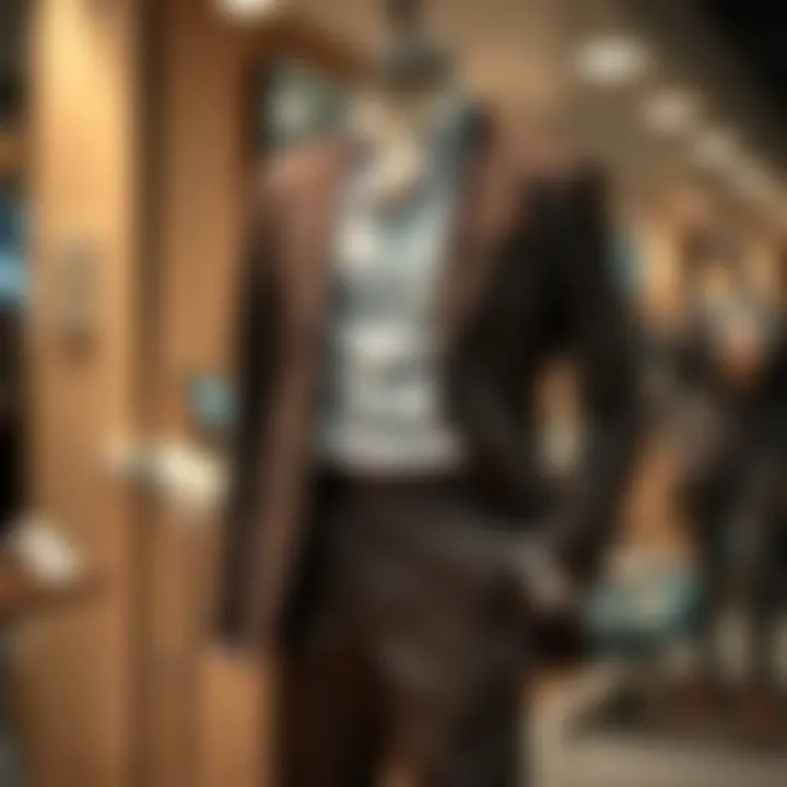 Stylish two-piece set displayed on a mannequin