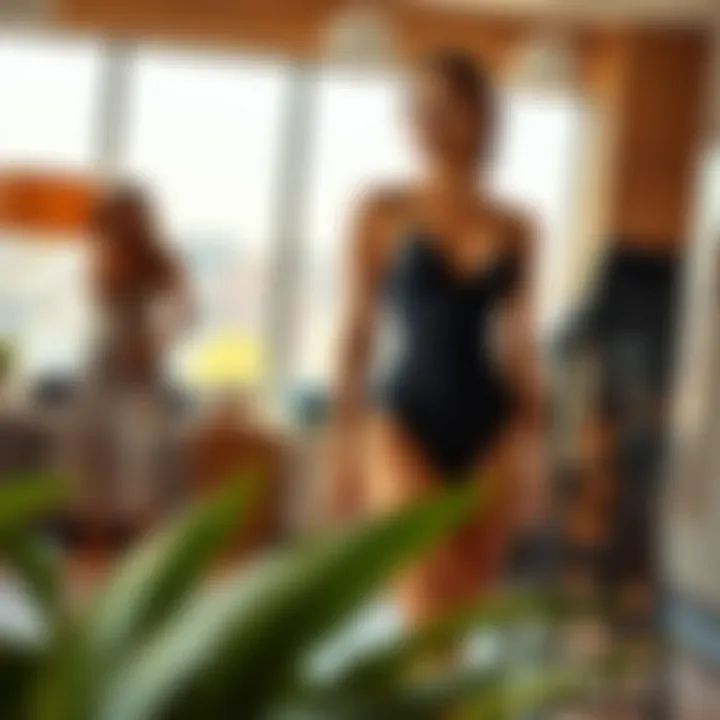Versatile Styling with One Piece Shapewear Fashion-forward styling options with one piece shapewear in various settings
