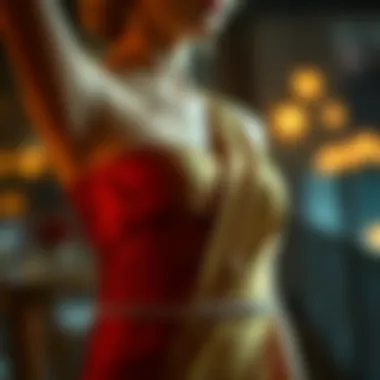 Accessorizing a one shoulder cocktail dress with jewelry