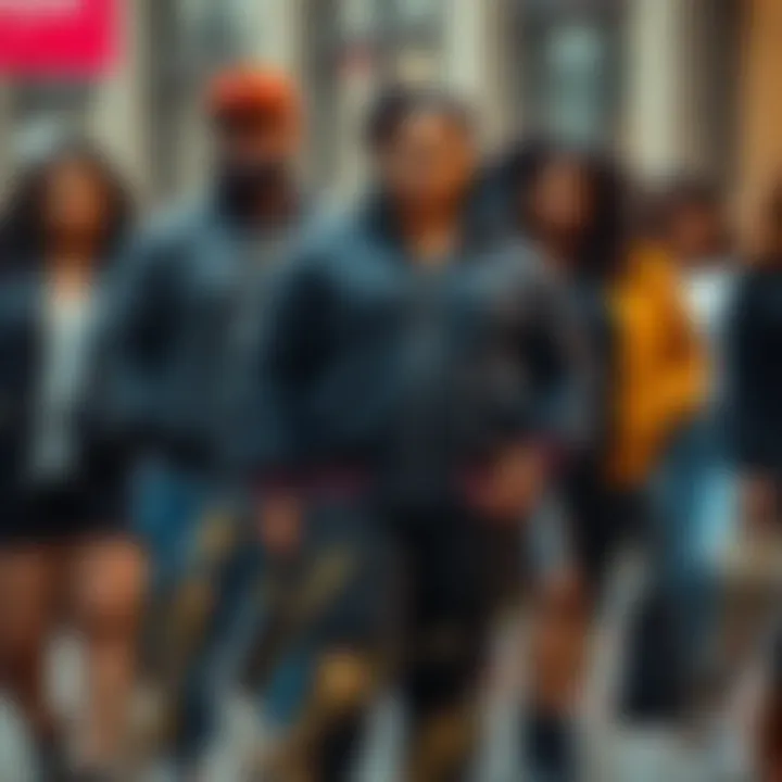 Diverse group showcasing various styles of plus size bombers