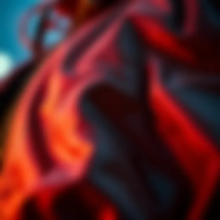 Close-up of the fabric texture of a plus size bomber