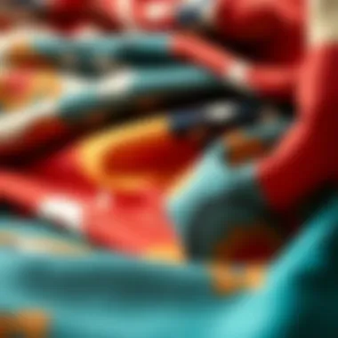 Fabric Choices for Unique Styles Close-up of fabric swatches ideal for plus size patchwork dresses