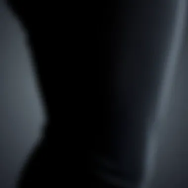 Close-up of spandex fabric highlighting its stretch and texture