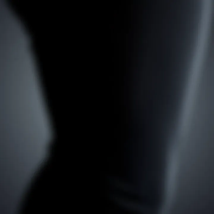 Close-up of spandex fabric highlighting its stretch and texture