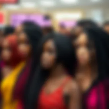 Diverse Selection of Cornrow Wigs Variety of short cornrow braided wigs displayed in vibrant colors