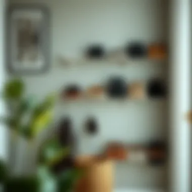 Wall-Mounted Shoe Rack for Entryways Wall-mounted shoe racks for an organized entryway