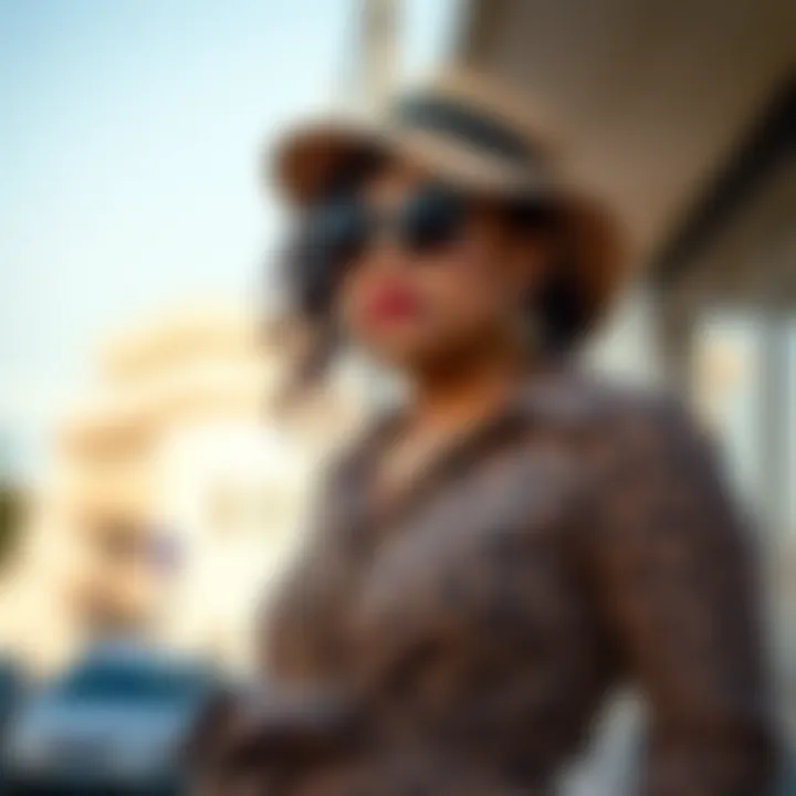 Accessorizing the Leopard Jumpsuit Diverse accessories complementing a leopard jumpsuit