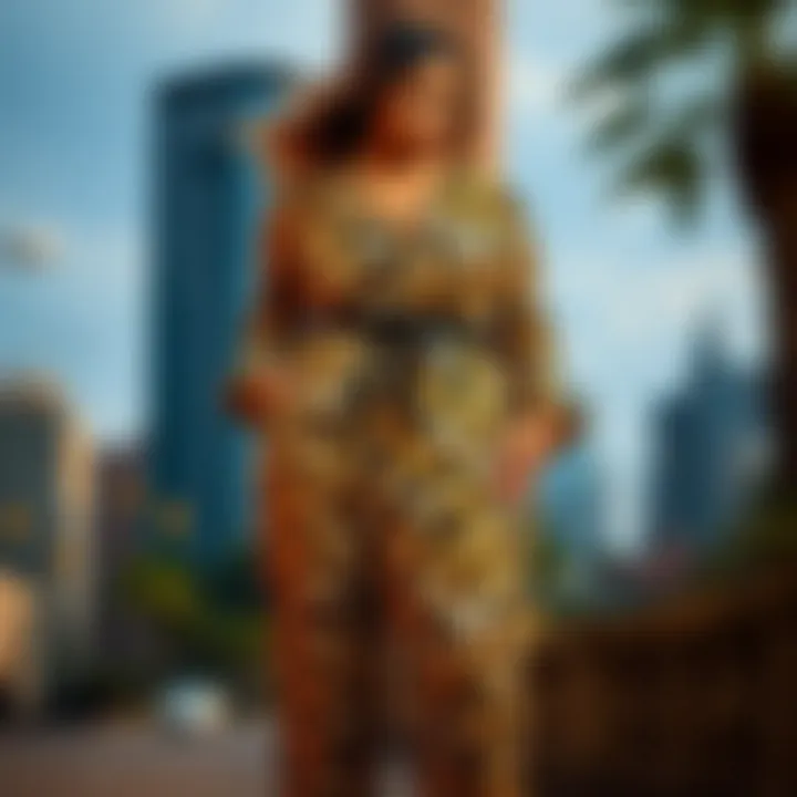 Versatile Styling for Plus Size Fashion Versatile styling options for plus size leopard jumpsuit