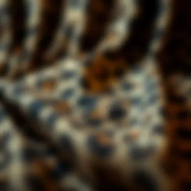 Sustainable Fabric Choices Close-up of sustainable fabric used in plus size clothing