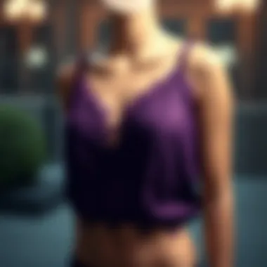 Exploring the Allure of the Purple Lace Camisole: A Fashion Staple Summary