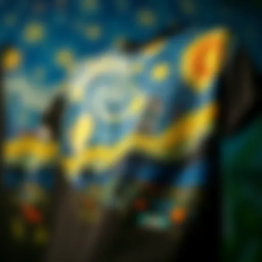 Exploring the Intersection of Art and Apparel: The Van Gogh Starry Night T-Shirt Introduction