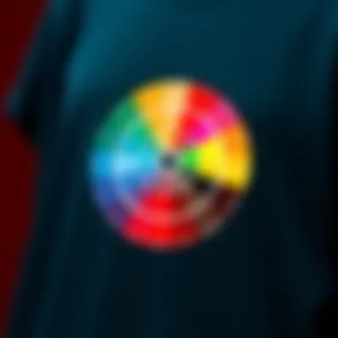 Color wheel illustrating the psychology of colors in fashion