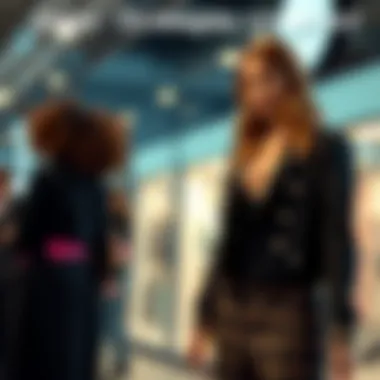 Sales Strategies Unveiled An infographic illustrating Missguided's sales strategies and consumer engagement.