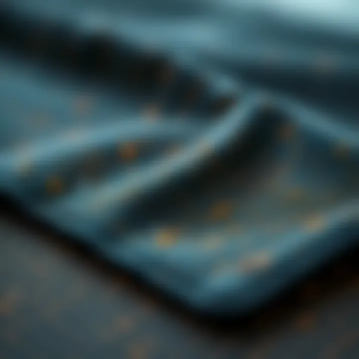 Heat-Resistant Material Close-up of heat-resistant material used in flat iron mats