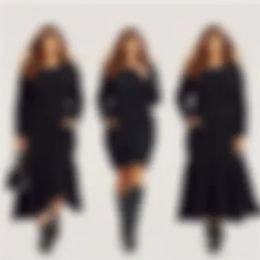 Exploring the Versatility of Plus Size Black Sweater Dresses Summary