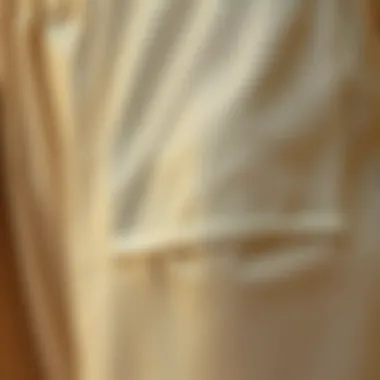 Fabric Texture of Jumpsuit Close-up of fabric texture used in wide leg jumpsuits