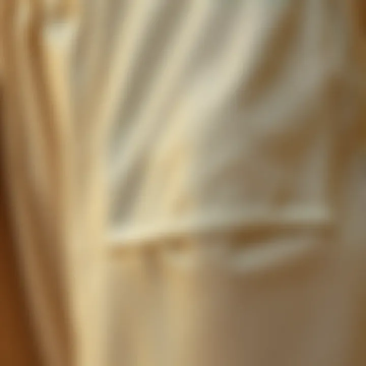 Fabric Texture of Jumpsuit Close-up of fabric texture used in wide leg jumpsuits