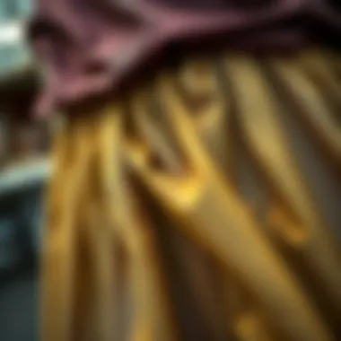 Sustainable Practices in Plus Size Fashion Sustainable fabric used in the making of plus size ribbon skirts