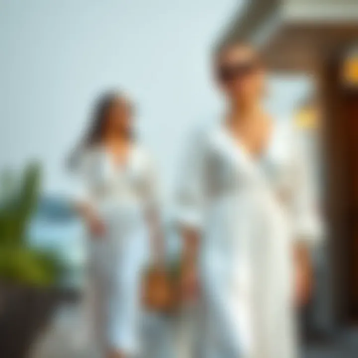 Versatile outfit variations with the summer dress