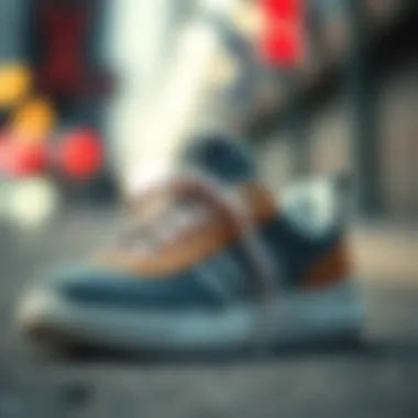 Fashion-Forward Sneakers with Rope Shoelaces Stylish sneakers featuring rope shoelaces